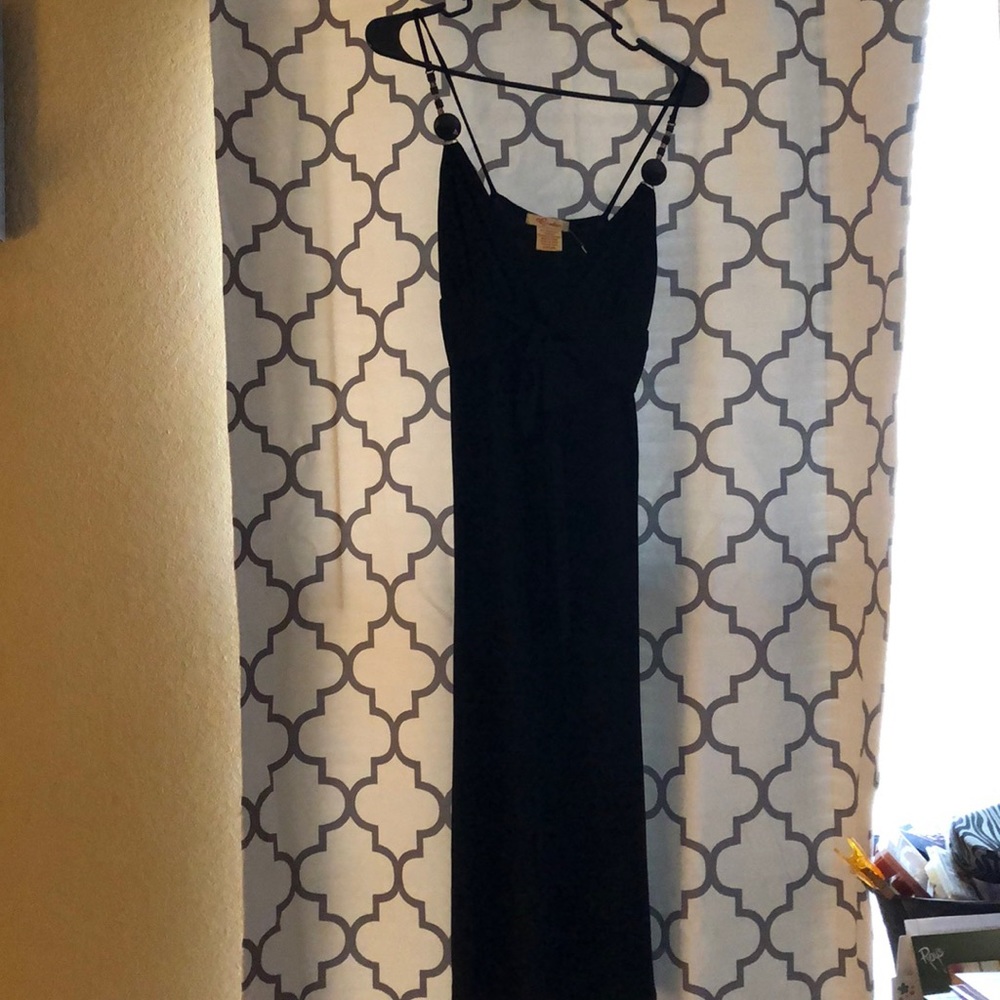 Black cocktail dress